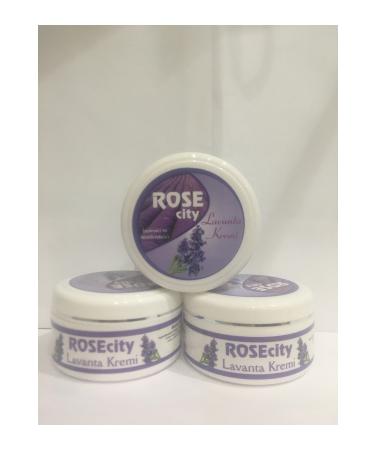 rosecity Lavender Cream 120 ml 3 Pieces Nourishing and Moisturizing