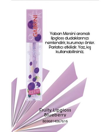 Gabrini Fruity Lipgloss Blueberry
