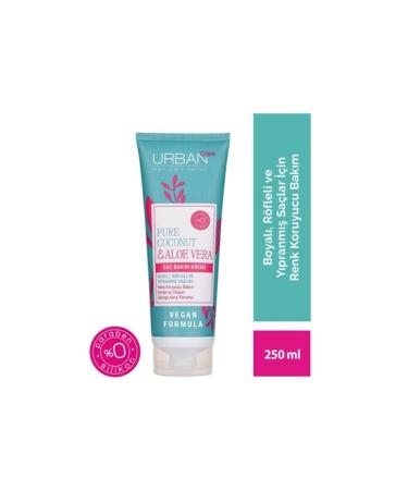 Urban Care Color Protecting Hair Care Cream with Pure Coconut Oil and Aloe Vera 250 ml