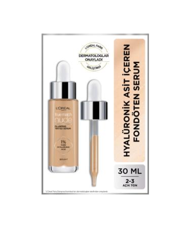 L'Oreal Paris True Match Nude Foundation Serum 2-3 Light 30 Ml