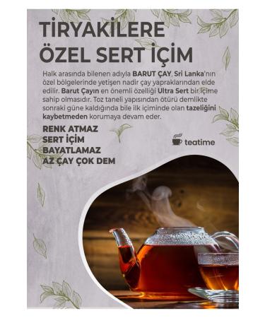 Ceylan 10 Pieces 400 gr Gunpowder Tea Hard Drink Special Production Imported Ceylon Sri Lanka Ceylon Black Leaf Illegal Tea - Buy Online on GoSupps.com