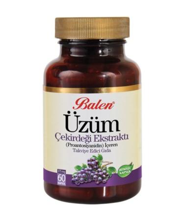 Balen Grape Seed Extract 60 Capsules 3 Pieces