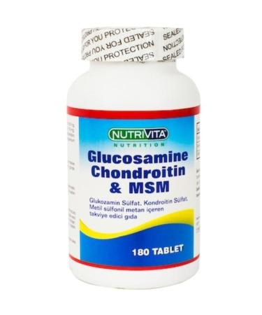 Glucosamine Chondroitin Msm - Nutrition Glucosamine Chondroitin Msm 180 Tablets