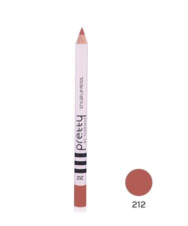 Flormar Lip Pencil - Pretty By Flormar Styler Lipliner 212 Parisian Pink 8690604469840