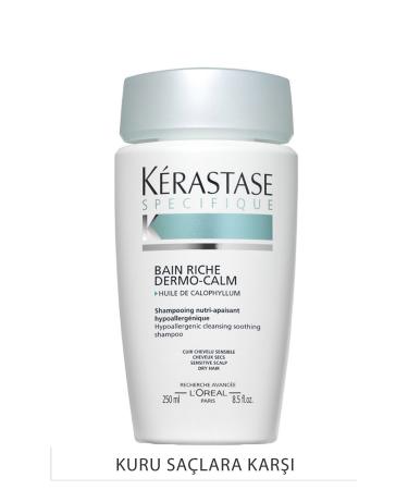 Kerastase Shampoo for Dry and Sensitive Hair 250 ml - Specifique Bain-Riche Dermo Calm 3474635001751