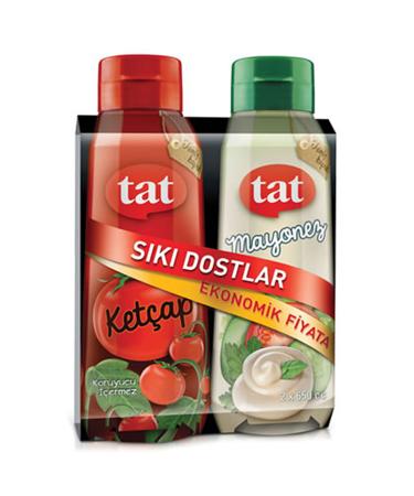 Tat Best Friends Ketchup 650 gr Mayonnaise 560 gr