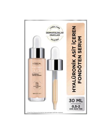 L'Oreal Paris Loreal True Match Nude Serum Foundation 0.5-2 Very Light