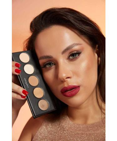 New Well Eyeshadow Palette Brown Tones 5 Colours Eyeshadow - Buy Online on GoSupps.com