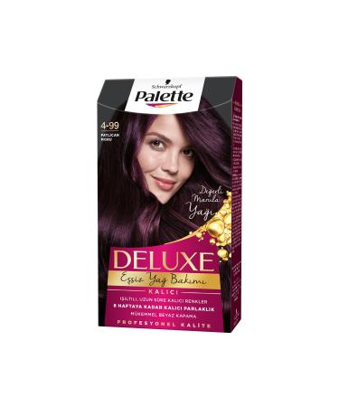 Palette Deluxe Hair Dye 4-99 Aubergine Purple - Buy Online on GoSupps.com