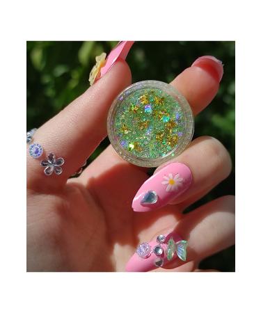 hbtasarim Glitter Gel Eyeshadow Glitter Creamy Gel Eyeshadow Butterfly Shiny Glitter - Buy Online on GoSupps.com