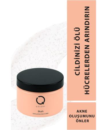 Qolory Blush Purifying & Renewing Face Peeling 150 ml - Face Scrub