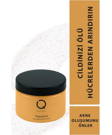 Qolory Poppyland Purifying & Regenerating Face Peeling 150 ml - Face Scrub