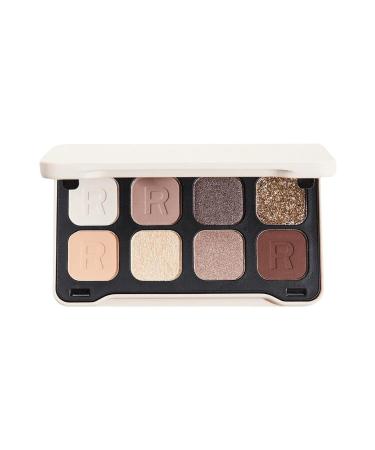 Revolution Forever Dynamic Eyeshadow Palette Serenity 8-Piece Shimmery and Matte Shades