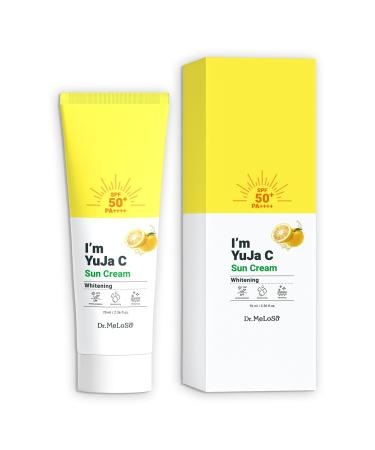 DR. MELOSO I'm Yuja C Moisturizing and Brightening Sunscreen SPF50+ PA+++ 70ml
