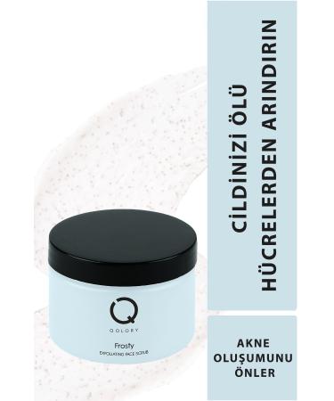 Qolory Frosty Purifying & Regenerating Face Peeling 150 ml - Face Scrub