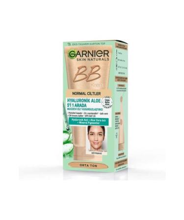 Garnier Bb Cream Hyaluronic 5in1 Medium Tone Classic - Buy Online on GoSupps.com