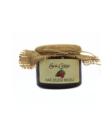 NAT NUT Wild Strawberry Jam 330 Gr Glass Jar