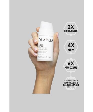 Olaplex N .8 Bond Intense Moisture Mask - Bond Strengthening & Intensive Repair & Moisturizing Mask - Buy Online on GoSupps.com