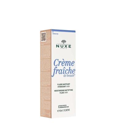 Nuxe Creme Fraiche Moisturising Mattifying Fluid 48h 50 Ml Moisturizer - Buy Online on GoSupps.com