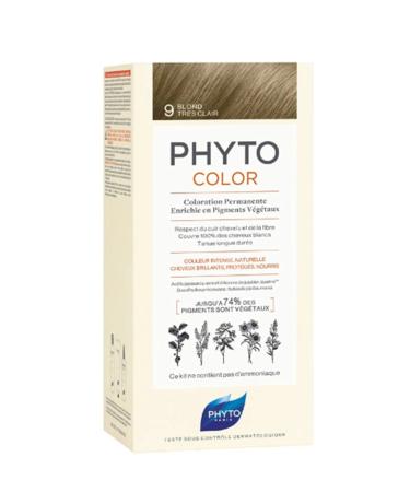 Phyto Color 9 Light Blonde (very Light Blonde) | Herbal Hair Dye