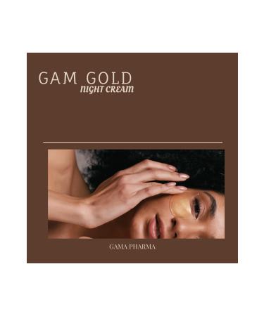 GAM Gold-Containing Anti-Wrinkle Moisturizing Night Cream - Contains EAC Vitamins Colloidal Gold - Buy Online on GoSupps.com