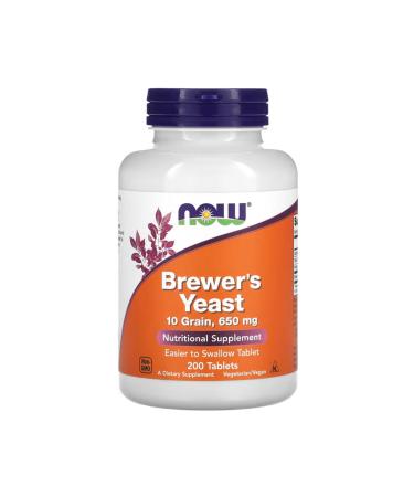Now Foods Brewer's Yeast 200 Tablets