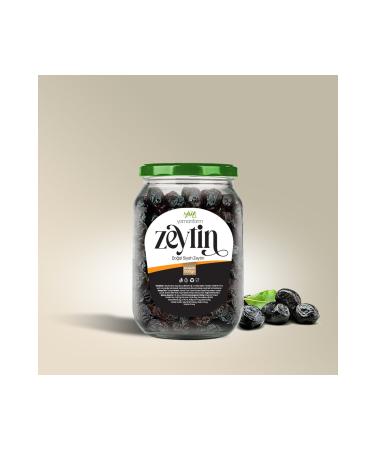Yaman Farm Natural Black Olives 500 Gr