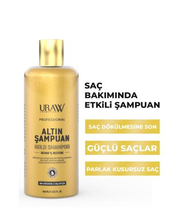 Uraw Gold Shampoo-For Shiny and Lively Hair - Buy Online on GoSupps.com