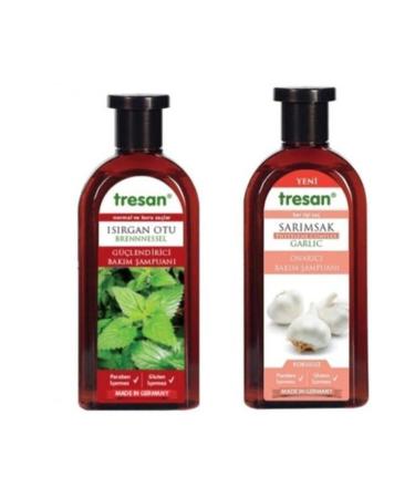 Tresan Garlic Shampoo 300 ml Nettle Shampoo 300 ml 88552