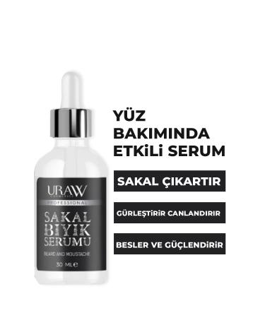 Uraw Beard and Moustache Serum - Buy Online on GoSupps.com