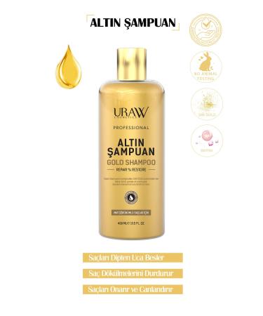 Uraw Gold Shampoo-For Shiny and Lively Hair