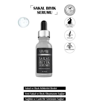 Uraw Beard and Moustache Serum