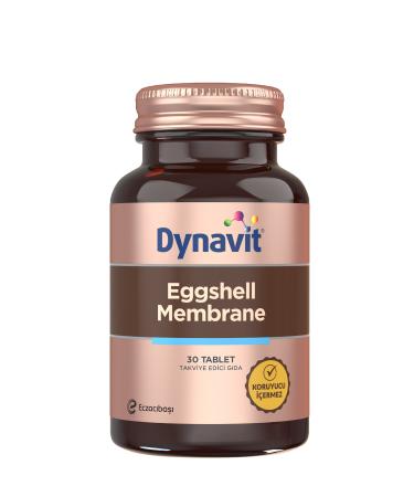Dynavit Eggshell Membrane Supplementary Food Containing Eggshell Membrane Turmeric and Manganese 30 Tablets - Buy Online on GoSupps.com