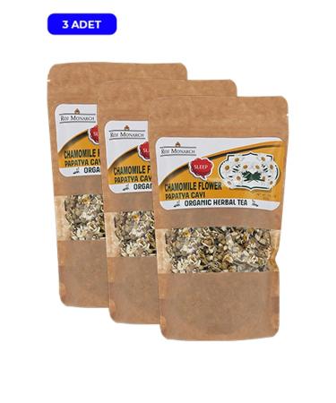 AiroBazar American Monarch Organic Chamomile Tea 50 gr 3 Pieces