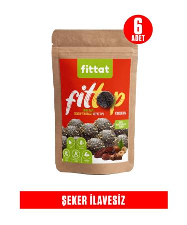 Fittat Finduklum Fittop Sugar-Free Hazelnut Coated Cocoa Hazelnut Paste Fruit Ball 95g X 6