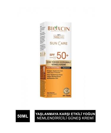 Bioxcin Sun Care Dry/Normal Skin Sun Cream Spf 50+ 50 Ml-2pcs - Buy Online on GoSupps.com