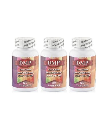 DMP Calcium Magnesium Zinc Vitamin D 3x120 Tablets Calcium Magnesium Zinc Vitamin D3