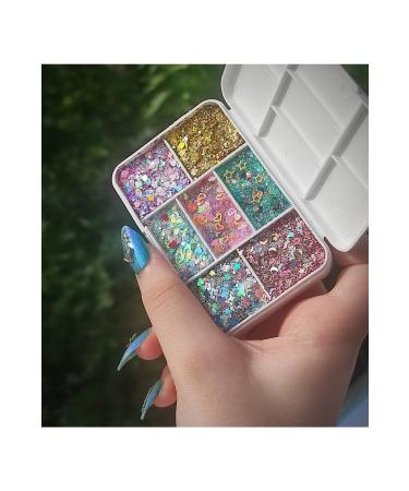 hbtasarim Glitter Gel Eye Shadow Creamy Gel Glitter Eye Shadow Palette - Buy Online on GoSupps.com