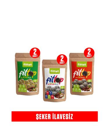 Fittat Fittop Sugar Free Fruit Ball Introduction Package (anteplim finduklum tropical) 95g X 2+2+2 (6)