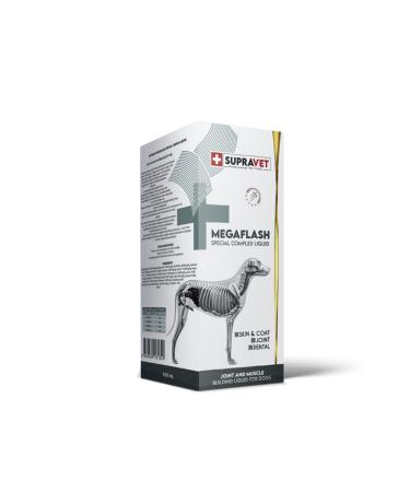 Supravet Mega Flash Joint and Muscle Builder Liquid for Dogs Xxl 500 Ml