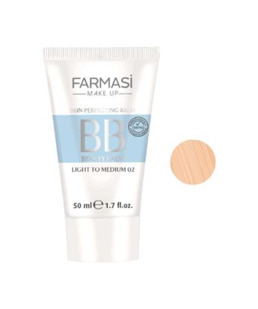 Farmasi Bb Cream - All In One Light to Medium 02 25 Ml 8690131764005