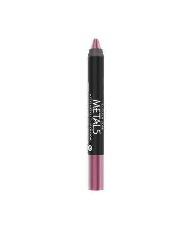 Golden Rose Metals Matte Metallic Lip Crayon Lipstick No 06