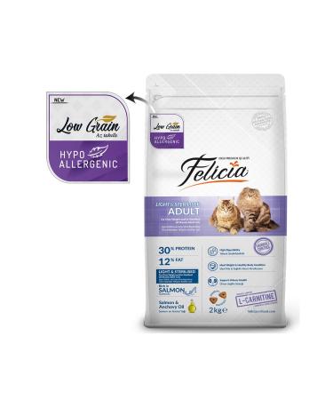 Felicia Light Sterilized Salmon Adult Cat Food 2 Kg