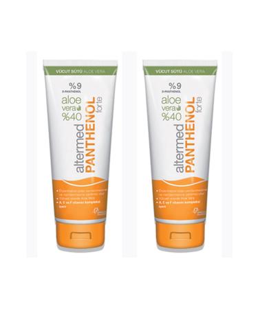 Altermed Panthenol Forte Aloe Vera Body Milk 230 ml x 2 Pieces