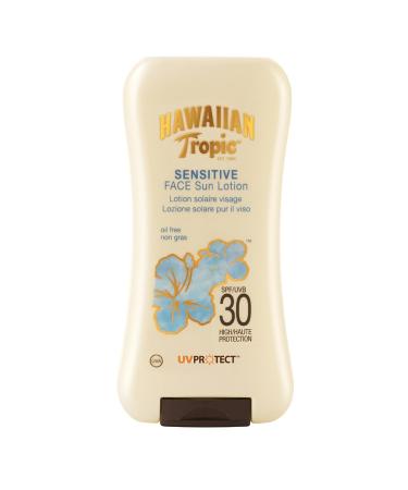 Hawaiian Tropic Sensitive Face Sunscreen Lotion Spf 30 125 ml 5099821001322