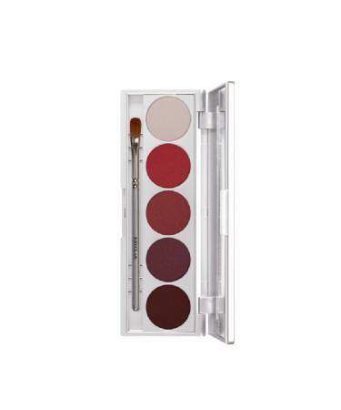 Kryolan 5-Pack Eyeshadow - Eyeshadow Powder Palette 5 Colors No: Tokyo 4041762590695