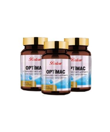Balen Optimac Eye Herb Extract Containing Capsule 630 mg 3 Pieces