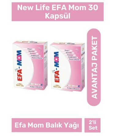 New Life Efa Mom 30 Capsules 2 Pack