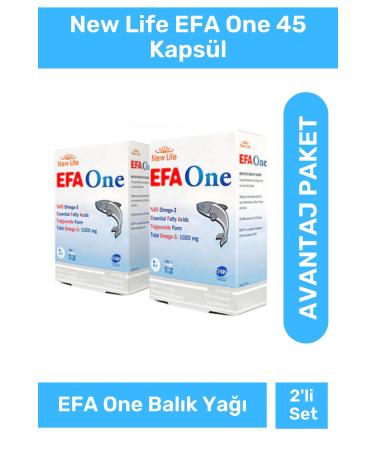 New Life Efa One 45 Capsules 2 Pack