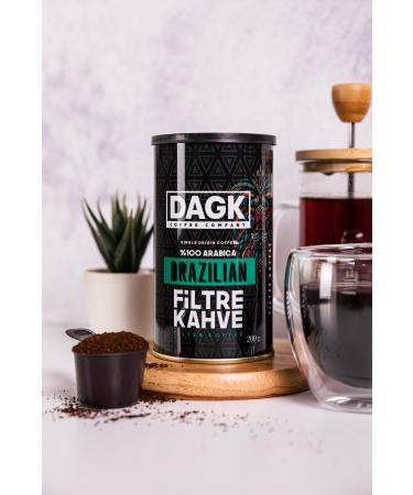 Dagk Brazilian Filter Coffee 200g Tnk (GROUND)